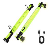 YRREATY Luz de Trabajo LED de 52 Cm, Luz Bajo el Capó Recargable, Barra Magnética, Luz de Problemas COB, Gancho Giratorio de 360° para Reparación de Automóviles y Camping.