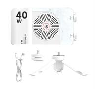 YRREATY Mini Luz LED Portátil para Video de 40 W, Luz de Relleno Portátil Pequeña con Batería Recargable Integrada, Compatible con Carga de Teléfonos Móviles.