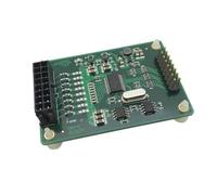 YRREATY Módulo de Adquisición de Datos ADS1256, Placa de Desarrollo ADC de 24 bits con Capacidades de Entrada Diferencial de un Solo Extremo