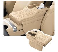 Yrrltsy Protección de reposabrazos Central para Ram 1500 Rev 2025 2026, instalación sin Herramientas, Antideslizante y contra rayaduras,Beige