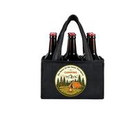 YRsorn Camper Geschenke Camping Deko Campingzubehör Männerhandtasche Flaschenträger 6 Flaschen Geschenk für männer Personalisierte Wohnmobil Biertasche