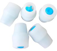 Yrsssa Válvulas de mordida de repuesto compatibles con depósitos de hidratación de Osprey, Salomon, TRIWONDER y Hydrapak - Fundas de silicona de grado alimenticio. Sin ftalatos, sin BPA.(5pcs)