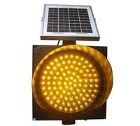 YRthongXy Lámpara de semáforo, Luz de señal Impermeable y a Prueba Polvo, Equipada con energía Solar