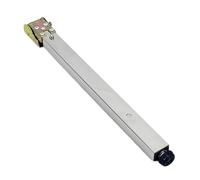YRthongXy Patas de mesa plegables, 1 pieza de patas plegables de metal, patas plegables de repuesto, patas de soporte ajustables para encimera con base protectora y tornillos de montaje (126 cm)