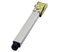 YRthongXy Patas de mesa plegables, resistentes, ajustables, retráctiles, patas plegables de metal inoxidable, patas de apoyo ajustables con tornillos de montaje, 1 pieza (126 cm)