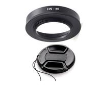 YRTIYO Tapa de lente compatible con Nikon Z50 Z30 Zfc con Z DX 16-50 mm f/3.5-6.3 VR Lens (HN-40 y tapa de 46 mm)