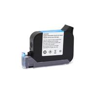 YRTJINYQ Cartucho de Tinta Compatible JS12 JS12M para impresoras de Mano Eco Solvent 600dpi Codificación de Fecha 12. Codador de inyección de Tinta de 7 mm no encriptado(JS12-Black-1pcs)