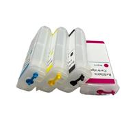 YRTJINYQ Ink Cartridge 130ML 82 82 4PC Set with ARC Chip Compatible with Desngijet 510 Printer with Permanent Chip