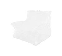 YRTUOP Almacenamiento De Peluches En Puf - Organizador De Juguetes Transparente,Funda Extra Grande Impermeable para Puff,para Dormitorio Sala De Estar Armario Hogar Aula Esquina
