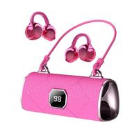YRTUOP Auriculares Clip,Auriculares Inalámbricos de Diadema para Bolso | Accesorios Inalámbricos Cancelación Ruido para Chicas Mujeres Deporte Gimnasio Viaje Trabajo