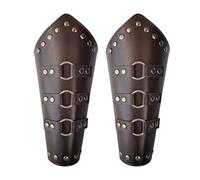 YRTUOP Brazalete de guantelete medieval | Brazalete de con muñequera de guantelete - Brazales protectores medievales Vambrace, protector de muñeca vikingo, protectores de brazo para Cosplay de