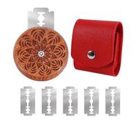 YRTUOP Herramienta para Cortar y Marcar | Cuchilla Lame con Mango de Madera Ergónomico | Cortador Ergonómico para Pan - Para Cortar a Mano en Cocina, Panadería y Hogar