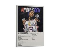 YRTWR I WBRRB Al Youngboy by Youngboy Never Broke Again - Póster de pared para dormitorio, películas de 20 x 30 cm, estilo marco