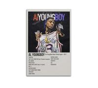 YRTWR I WBRRB Al Youngboy de Youngboy Never Broke Again - Póster de pared, diseño de portada para dormitorio, películas, 30 x 45 cm, estilo sin marco