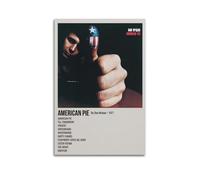 YRTWR I WBRRB American Pie by Don Mclean - Póster artístico para pared, diseño de portada para dormitorio, películas, 30 x 45 cm, estilo sin marco