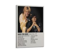 YRTWR I WBRRB Back for Good by Modern Talking Póster de pared con diseño de portada para dormitorio, películas de 60 x 90 cm, estilo marco