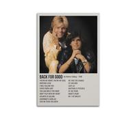 YRTWR I WBRRB Back for Good by Modern Talking Póster de pared con diseño de portada para dormitorio, películas de 40 x 60 cm, estilo sin marco