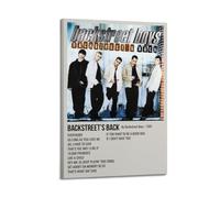 YRTWR I WBRRB Backstreet's Back by Backstreet Boys - Póster de pared con diseño de portada para dormitorio, películas de 40 x 60 cm, estilo marco