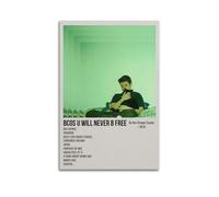 YRTWR I WBRRB Bcos U Will Never B Free by Rex Orange County - Póster de pared, diseño de portada para dormitorio, películas, 40 x 60 cm, estilo sin marco