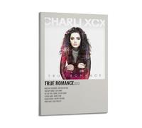 YRTWR I WBRRB Charli Xcx_true - Póster de romance para pared, diseño de portada para dormitorio, películas, 40 x 60 cm, estilo marco