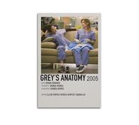 YRTWR I WBRRB Grey'S ANATOMY - Póster de pared con diseño de cubierta para dormitorio, películas de 40 x 60 cm, estilo sin marco