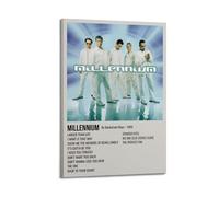 YRTWR I WBRRB Millenium by Backstreet Boys - Póster artístico para pared, diseño de cubierta para dormitorio, películas de 50 x 75 cm, estilo marco