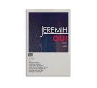 YRTWR I WBRRB Oui by Jeremih - Póster artístico para pared, diseño de cubierta para dormitorio, películas de 30 x 45 cm, estilo sin marco