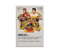YRTWR I WBRRB Póster de Cobra Kai para pared, diseño de cubierta para dormitorio, películas, 30 x 45 cm, estilo sin marco