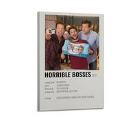 YRTWR I WBRRB Póster de Horrible Bosses para pared, diseño de cubierta para dormitorio, películas de 50 x 75 cm, estilo marco