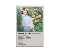 YRTWR I WBRRB Póster de la princesa Chelsea de La chica más solitaria de la princesa Chelsea, diseño de portada para dormitorio, películas de 60 x 90 cm, estilo sin marco