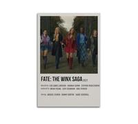 YRTWR I WBRRB Póster de la saga Fate The Winx para pared, diseño de portada para dormitorio, películas de 20 x 30 cm, estilo sin marco