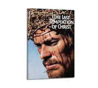 YRTWR I WBRRB Póster de La última tentación de Cristo para pared, diseño de portada para dormitorio, películas, 30 x 45 cm, estilo marco