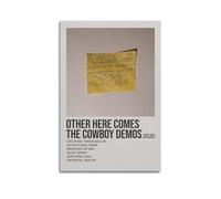 YRTWR I WBRRB Póster de Mac DeMarco con texto en inglés "Other Here Comes The Cowboy" para películas de dormitorio, 60 x 90 cm, estilo sin marco
