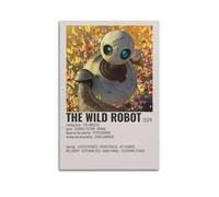 YRTWR I WBRRB Póster de The Wild Robot para pared, diseño de cubierta para dormitorio, películas de 30 x 45 cm, estilo sin marco