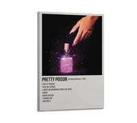 YRTWR I WBRRB Pretty Poison by Nessa Barrett - Póster de pared con diseño de cubierta para dormitorio, películas de 30 x 45 cm, estilo marco