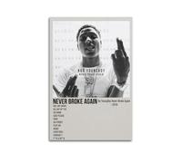 YRTWR I WBRRB Youngboy Never Broke Again - Póster de pared con diseño de portada para dormitorio, películas de 40 x 60 cm, estilo sin marco