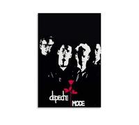 YRWOERHWER Depeche Mode - Póster de pared en lienzo, moderno, estético, decoración para sala de estar, dormitorio, 60 x 90 cm, estilo sin marco