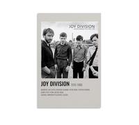 YRWOERHWER Joy Division - Póster de lienzo para pared, diseño moderno y estético para decoración de sala de estar, dormitorio, 30 x 45 cm, estilo sin marco