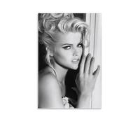 YRWOERHWER Póster de Anna Nicole Smith para pared, lienzo moderno, estético, decoración para sala de estar, dormitorio, 40 x 60 cm, estilo sin marco