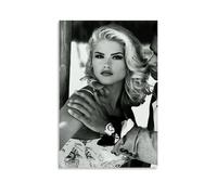 YRWOERHWER Póster de Anna Nicole Smith para pared, lienzo moderno, estético, decoración para sala de estar, dormitorio, 60 x 90 cm, estilo sin marco