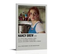 YRWOERHWER Póster de la serie de televisión de Nancy Drew para pared, lienzo moderno y estético, pintura para decoración de sala de estar, dormitorio, 40 x 60 cm, estilo marco