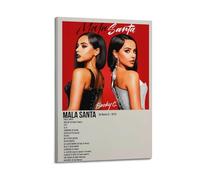YRWUIERHRUE Becky G Pósteres estéticos para pared, lienzo, vintage, pintura decorativa para sala de estar, dormitorio, decoración de 60 x 90 cm, estilo marco
