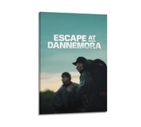 YRWUIERHRUE Póster estético de Escape at Dannemora para pared, lienzo vintage, pintura decorativa para sala de estar, dormitorio, decoración de 50 x 75 cm, estilo marco