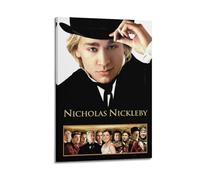 YRWUIERHRUE Póster estético de Nicholas Nickleby para pared, lienzo vintage, pintura decorativa para sala de estar, dormitorio, decoración de 30 x 45 cm, estilo marco