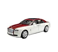 YRXIAO 1 18 Adornos Decorativos De Metal para Estantería Modelo Coche Rolls-Royce Ghost Aleación(Red)