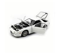 YRXIAO 1:18 Mazda RX7 FC35 - Modelo Coche Colección Completamente Abierto Aleación con Decoración Metal Fundido Presión Blanco Exquisita Artesanía Decoración