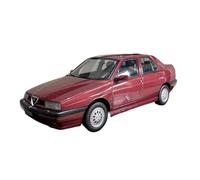 YRXIAO 1:18 para Alfa Romeo 155 1996 Modelo De Coche Estático Coleccionable Totalmente Cerrado Rojo