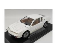 YRXIAO 1/18 para Alpine A310 1600vf Modelo De Coche En Miniatura De Aleación Fundida, Adorno De Escritorio Blanco