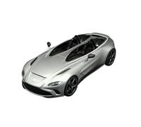 YRXIAO 1 18 para Aston Martin Speedster Coche Deportivo Modelo De Resina Adornos Colección para Adultos Plata