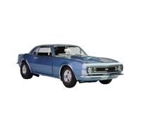 YRXIAO 1:18 para Camaro SS 427SS Aleación Muscle Car Modelo De Coche Adornos Metal Fundido A Presión